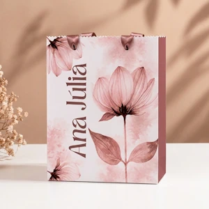 Planner e Caderno de Capa Dura Floral