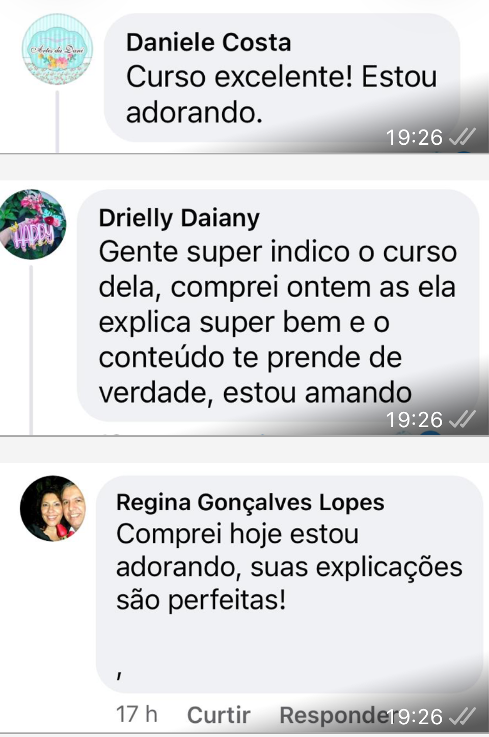 Aluna Vilma Santos no seu ateliê